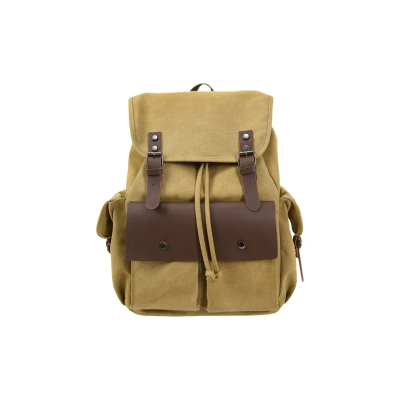 Debecca Canvas Backpack Unisex Multicolor-11