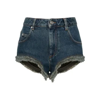 ISABEL MARANT Eneidao High Waisted Denim Shorts