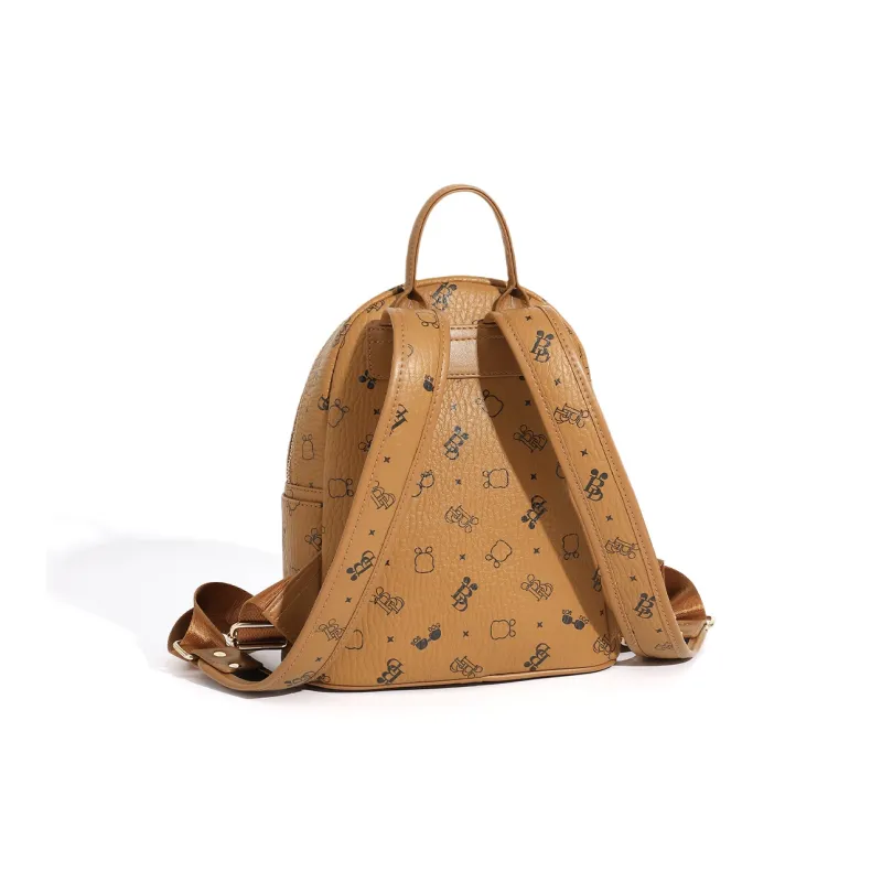 BOBDOG PU Backpack Women's Pink/Brown-10