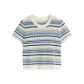 18525176-Rainbow Blue Crew Neck