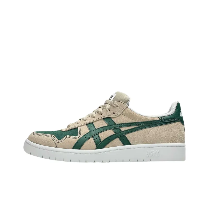 Asics JAPAN PRO Slip Resistant Low Top Casual Shoes Men's Brown Green-0