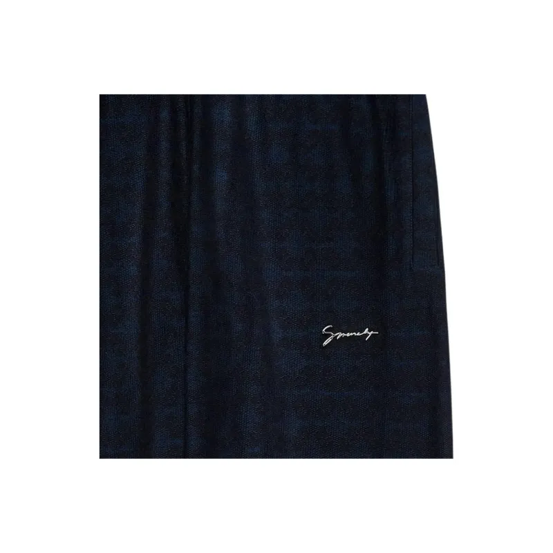 Givenchy SS25 Knitted Sweatpants Men's Marine Blue-3