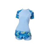 Aqua Blue Print
