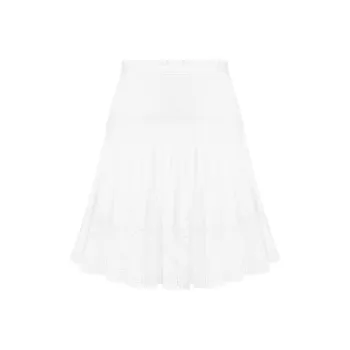Chloe Casual Short Skirts Women's White