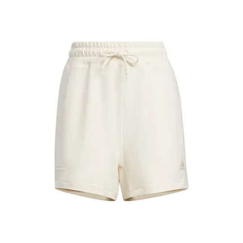 Adidas SS24 Sports Shorts Women's Milk White