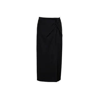 ROEYSHOUSE Casual Long Skirts Women's Black