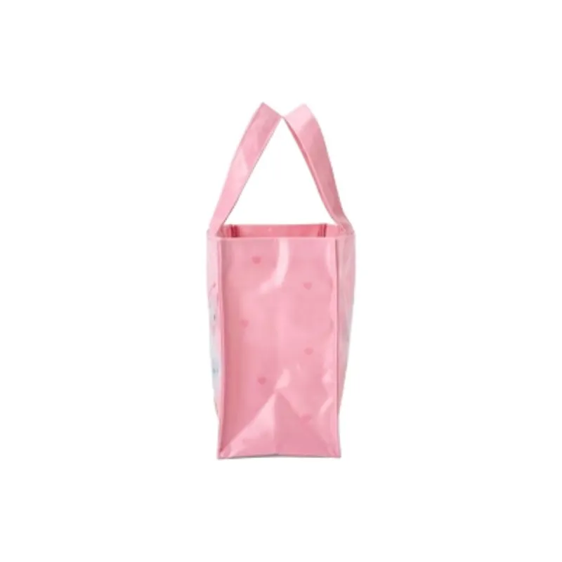 Sanrio Cotton Canvas Bag, Tote Bag, Shopping Bag, Handbag Mini Women's Pink-2