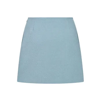 DIOR FW24 Casual Short Skirts Women's Light Blue