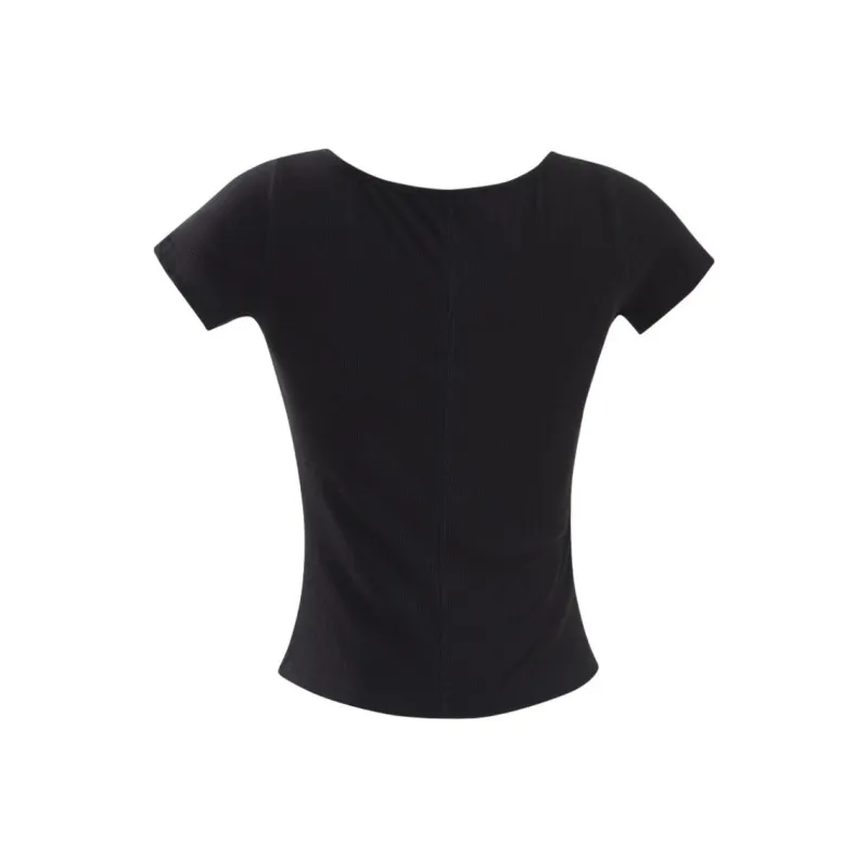 Wen Shan T Shirts Women's Black-1