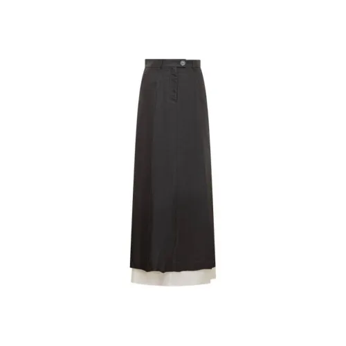 PETER DO Double layered Maxi Skirt