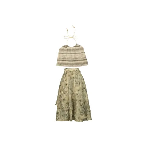 Snbl Skirt Set Women's Plum Cocoa