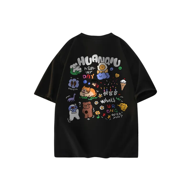 HUANQIU T Shirts Unisex-6