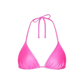 SKIMS SHINE SWIM TRIANGLE TOP Bikini Women's TAFFY/Toffee