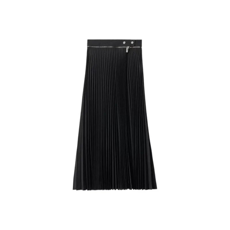 Burberry Pleated Midi Skirt-0