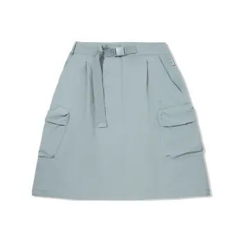 LiNing Casual Short Skirts Women's Lead Gray Green