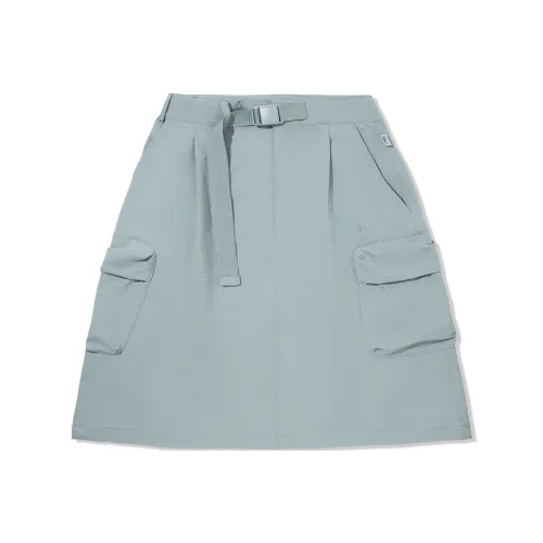 LiNing Casual Short Skirts Women's Lead Gray Green