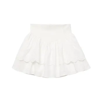 NOT YOUR ROSE Irene Skirt Casual Short Skirts Women's Ivory/Ivory