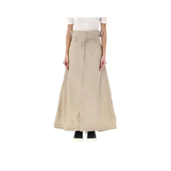 Y 3 A line Crinkled Maxi Skirt