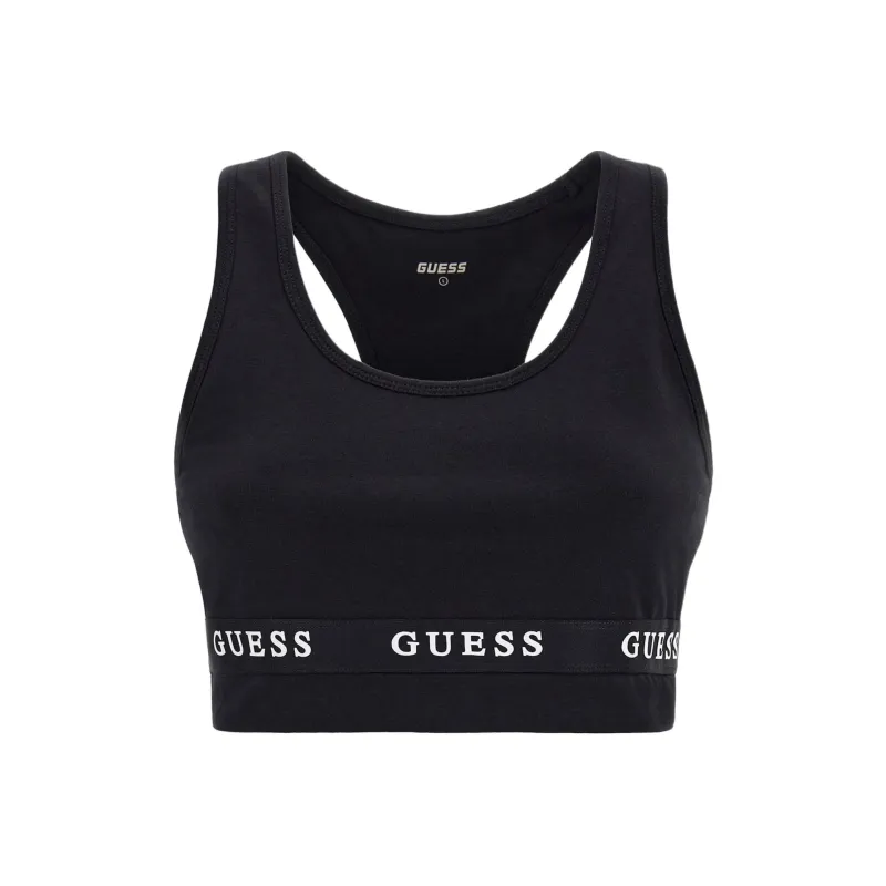 GUESS Sleeveless Sports Shirts Women's Black-0