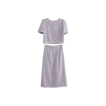 Olrain Skirt Set Women's Hyacinth Purple