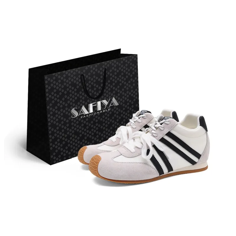 Safiya Cushioning, Wear Resistant Low Top Casual Shoes With Hidden 3cm Wedge Women's-0