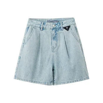 AMII Denim Shorts Women's Light Blue