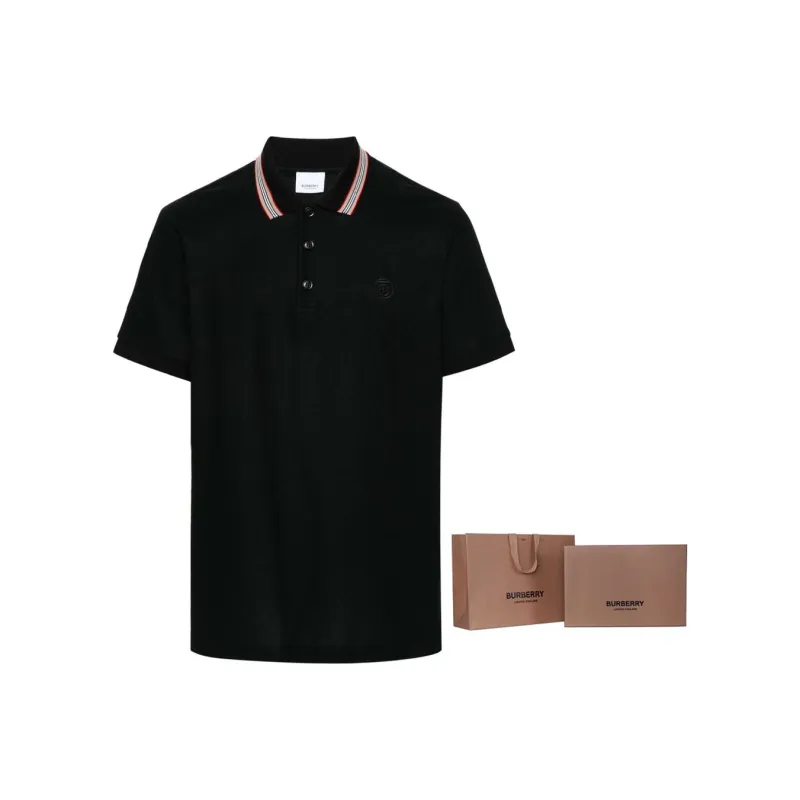 Burberry Short Sleeved Polo Shirt-8