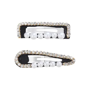 QIMEILA Fabric Hair Clips Women's