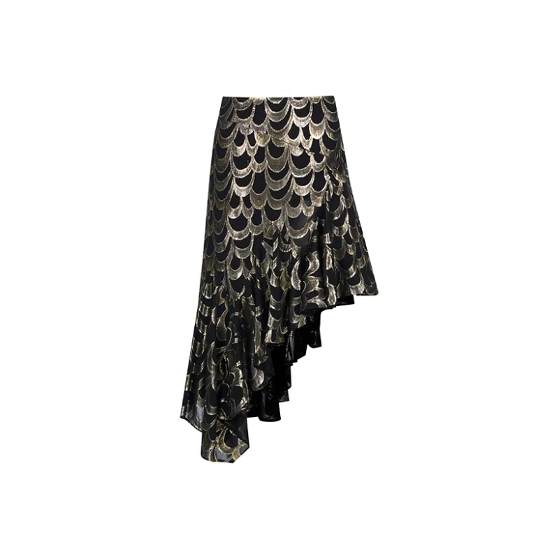 AS DALIO Casual Short Skirts Women's Black-0