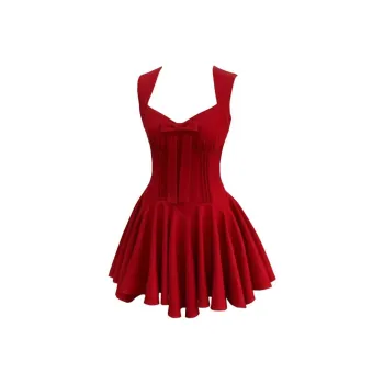 ABCMININ Sleeveless Dress Women's