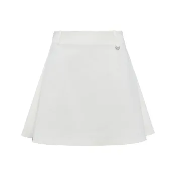 LI NING 1990 x CLOVE Casual Short Skirts Women's Standard White
