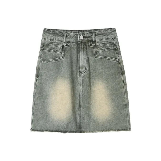 HIPPIEMISS Denim Short Skirts Women's-0