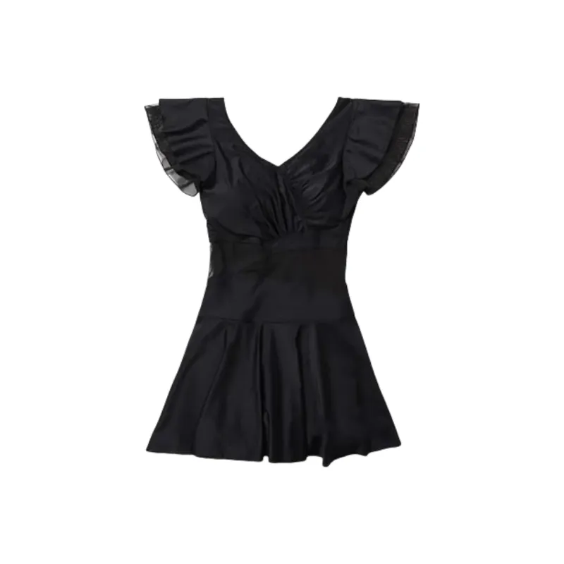CHARM PICK One piece Swimsuit Women's Black-0