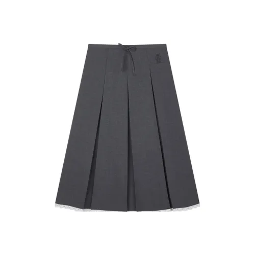 Teenie Weenie Casual Short Skirts Women's Medium Gray