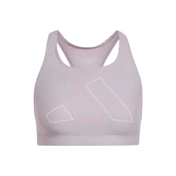 Adidas Big Bars Bikini Top Bikini Women's Pink