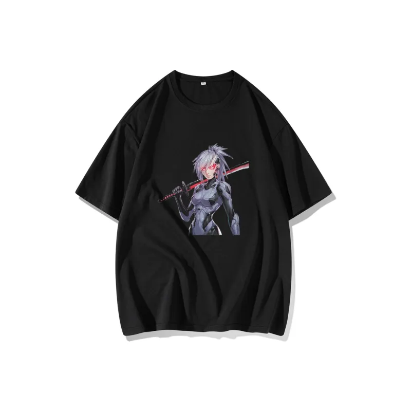 FAIRWHALE Drop Shoulder Sleeve T Shirt Women's-3