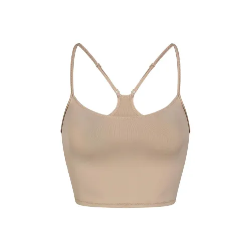 SKIMS SIGNATURE SWIM CAMI TOP Bikini Women's DESERT/Desert