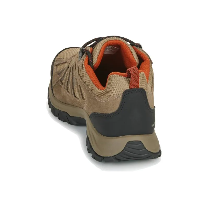Columbia Redmond Anti Slip Wear Resistant Low Top Hiking Shoes Men's Brown-6