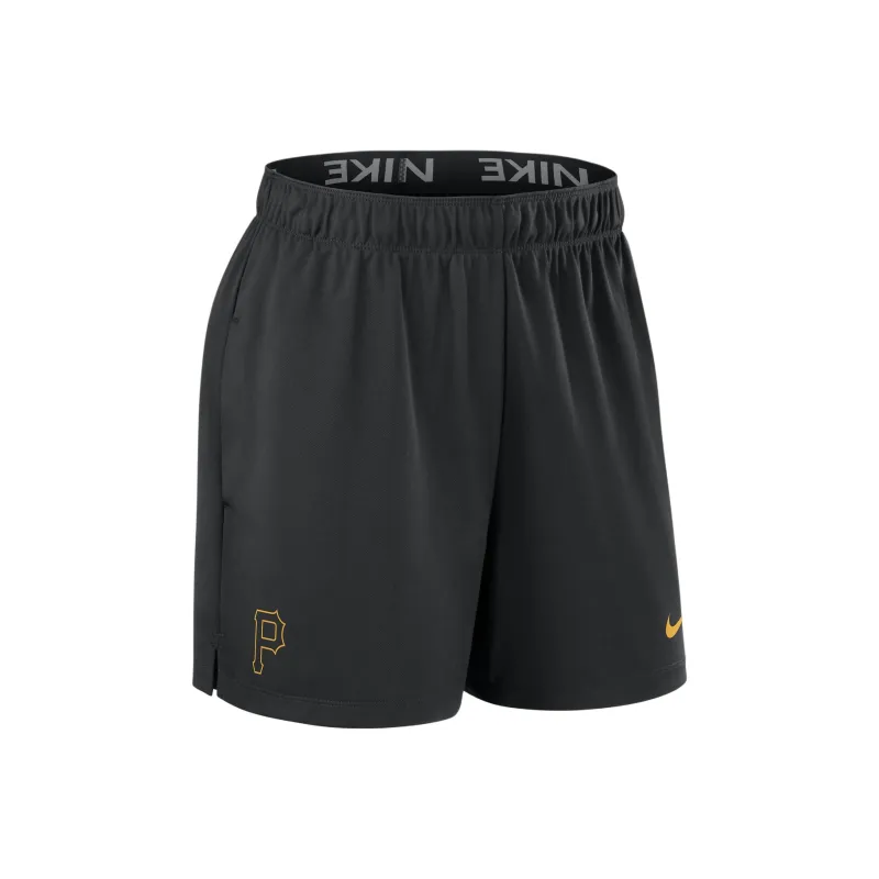 Nike Pittsburgh Pirates Authentic Collection Practice Women's Nike Dri FIT Mlb Shorts-0