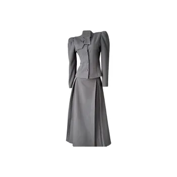 CPAURA Skirt Set Women's Smoke Gray