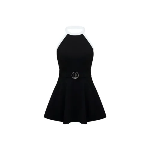 BALNEAIRE Little Black Dress Swim Dresses & Skirts Women's Elegant Black
