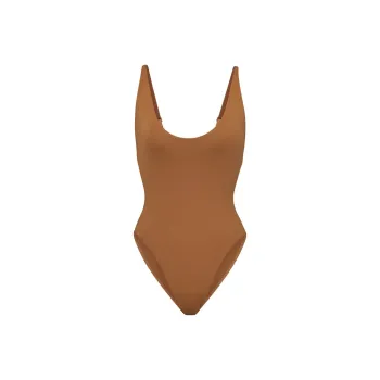 Skims Swim Cycle Suit Almond