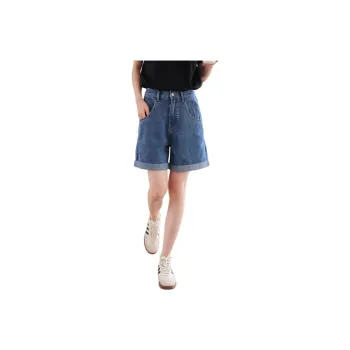 【dme】 Denim Shorts Women's Denim Blue