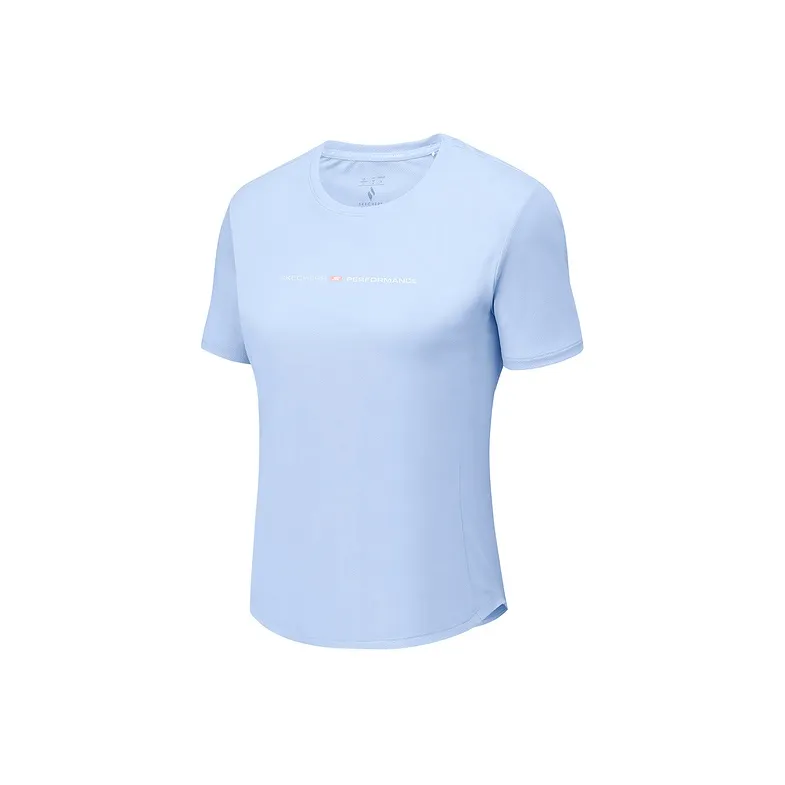 Skechers Regular T Shirt Women's Xenon Blue 0356-0