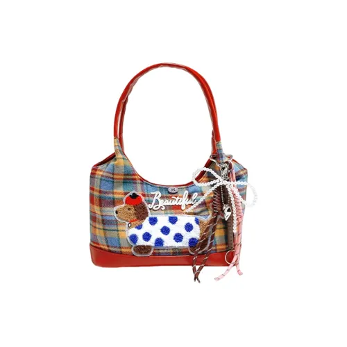 Juju Jimmy Polyester Handbag Regular Women's Red