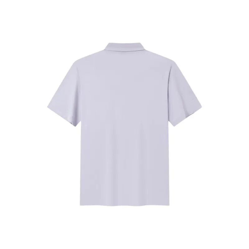 XTEP Polo Shirt Men's Wave Cloud Purple-1