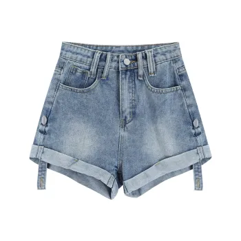 DGMZ SS24 Denim Shorts Women's Blue