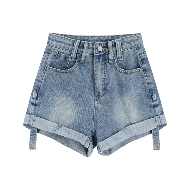 DGMZ SS24 Denim Shorts Women's Blue-0