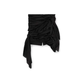 DIESEL Tie Fastened Draped Skirt