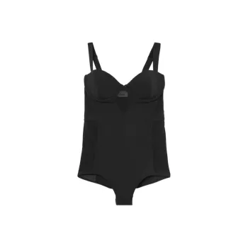 Burberry One-piece Swimsuit Women's Black